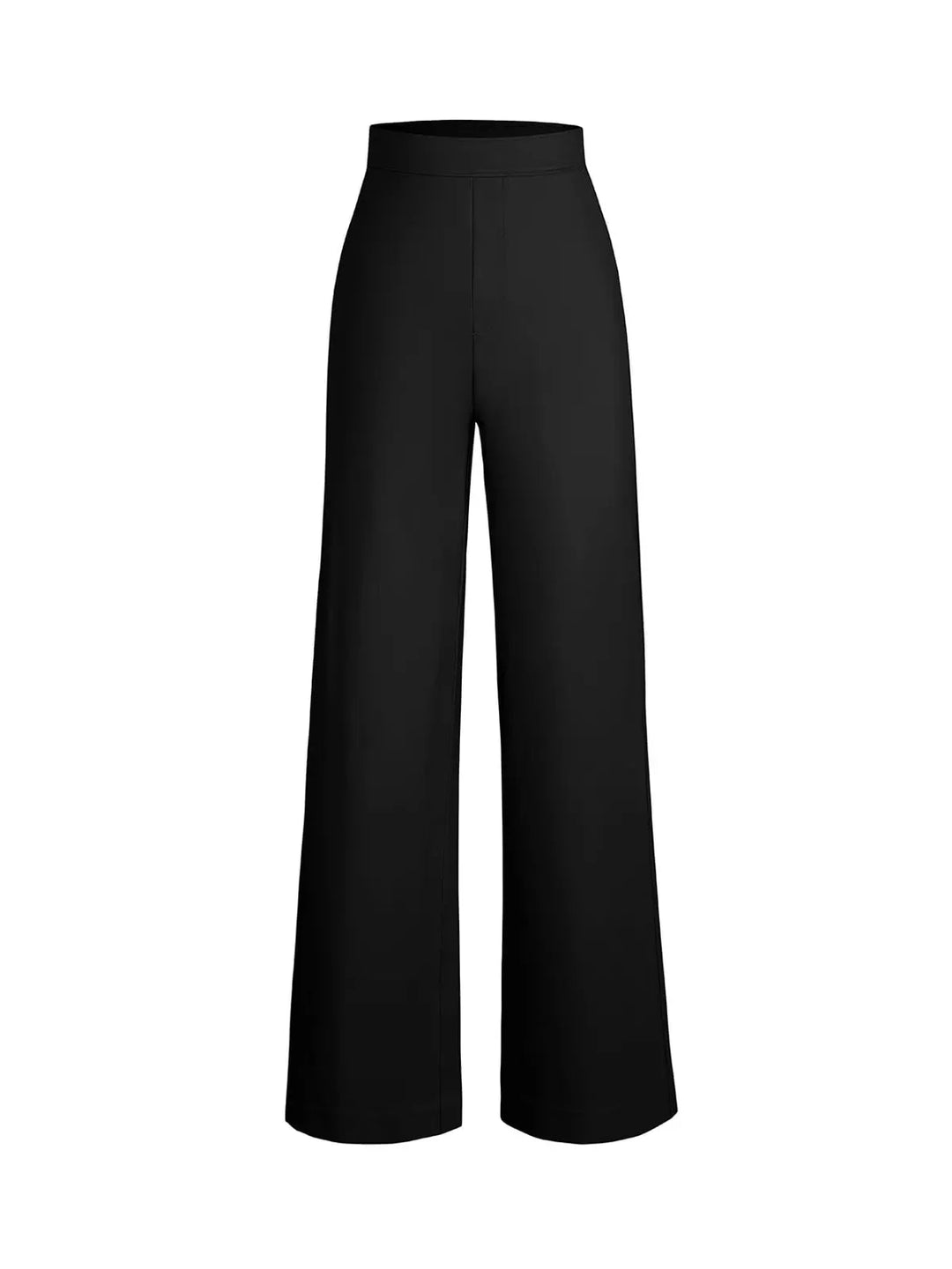 Zoë Ella™ | Shapewear Executive High Waisted Wide-Leg Ponte Pants