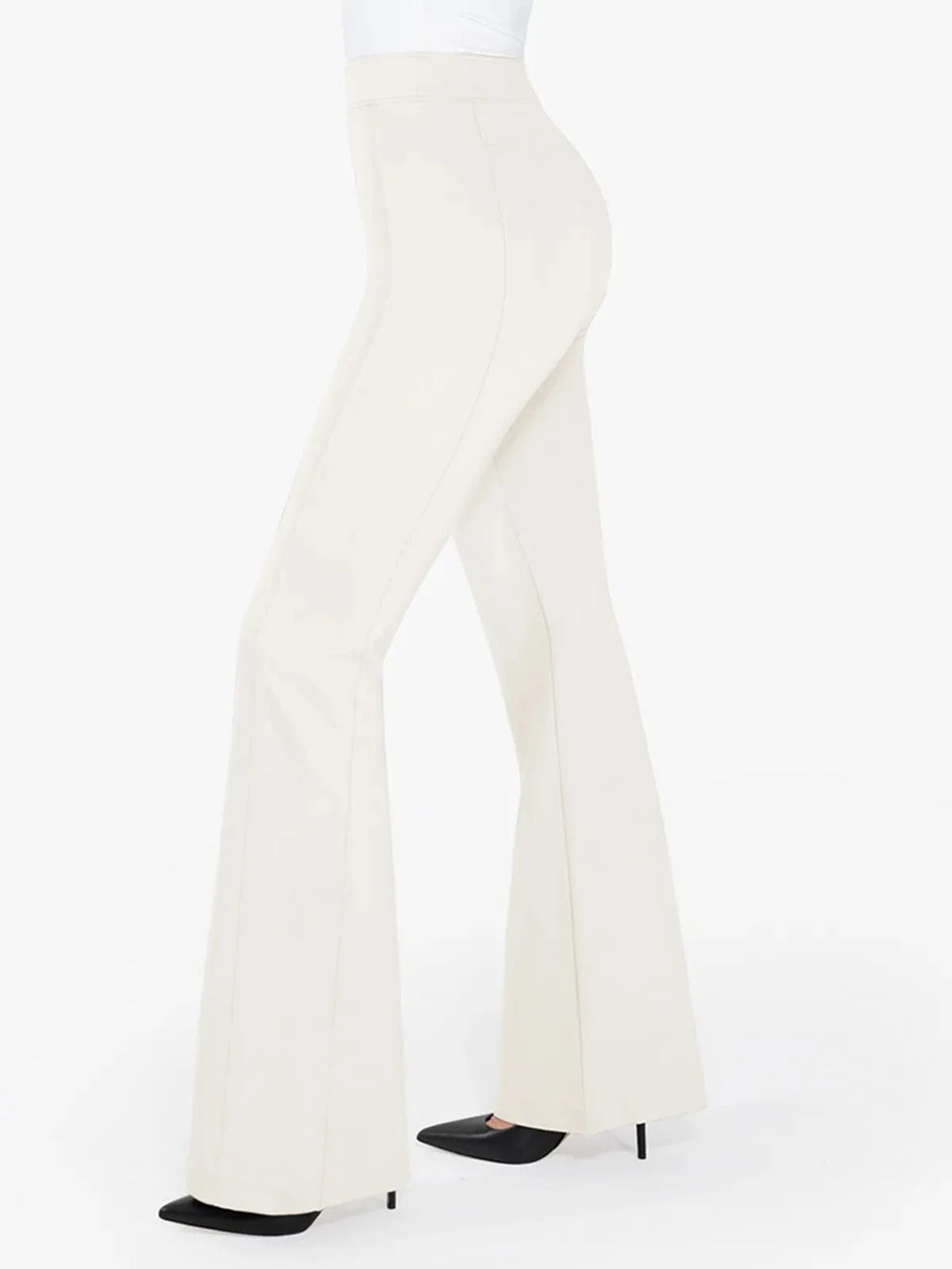 Zoë Ella™ | Shapewear Freedom Tummy Control Flare-Leg Ponte Pants