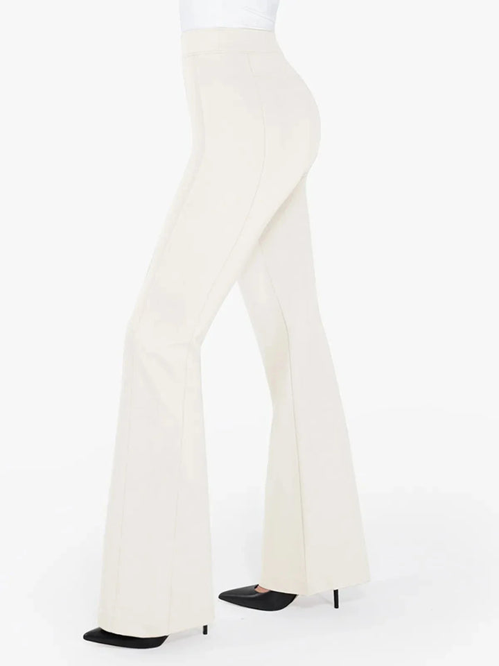 Zoë Ella™ | Shapewear Freedom Tummy Control Flare-Leg Ponte Pants