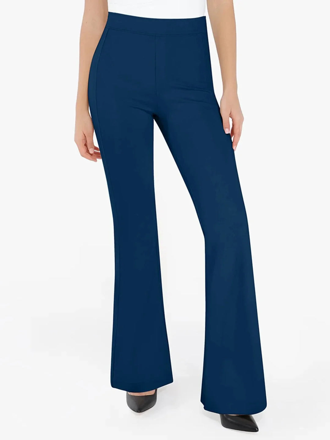 Zoë Ella™ | Shapewear Freedom Tummy Control Flare-Leg Ponte Pants