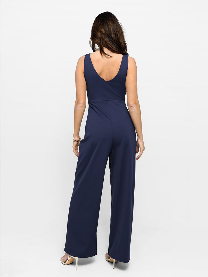 Zoë Ella™ | Shapewear Slimming Wide-Leg Jumpsuit