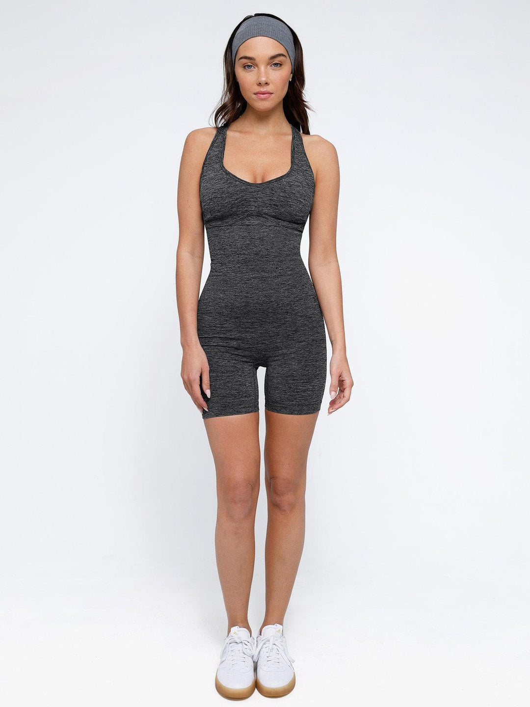 Zoë Ella™ | Shapewear Seamless Sport Crossback Romper