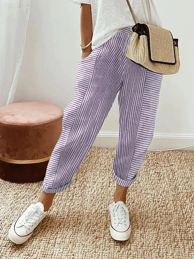 Zoë Ella™ | Lore Striped Pants