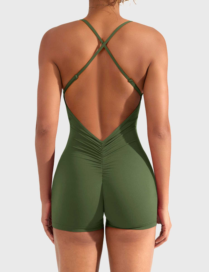 Zoë Ella™ | Liza V-Back Romper