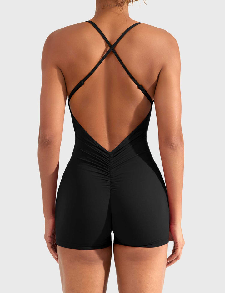 Zoë Ella™ | Liza V-Back Romper