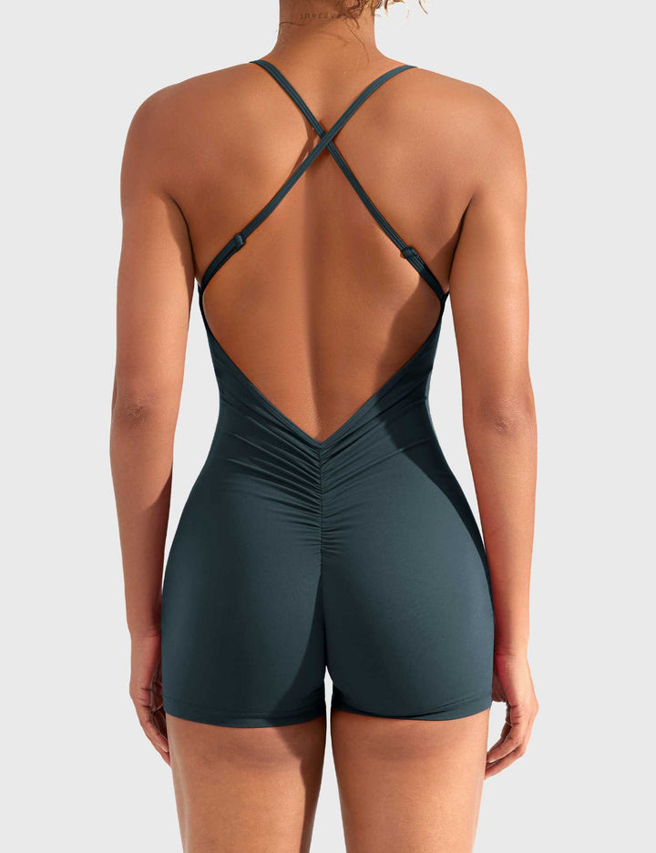 Zoë Ella™ | Liza V-Back Romper