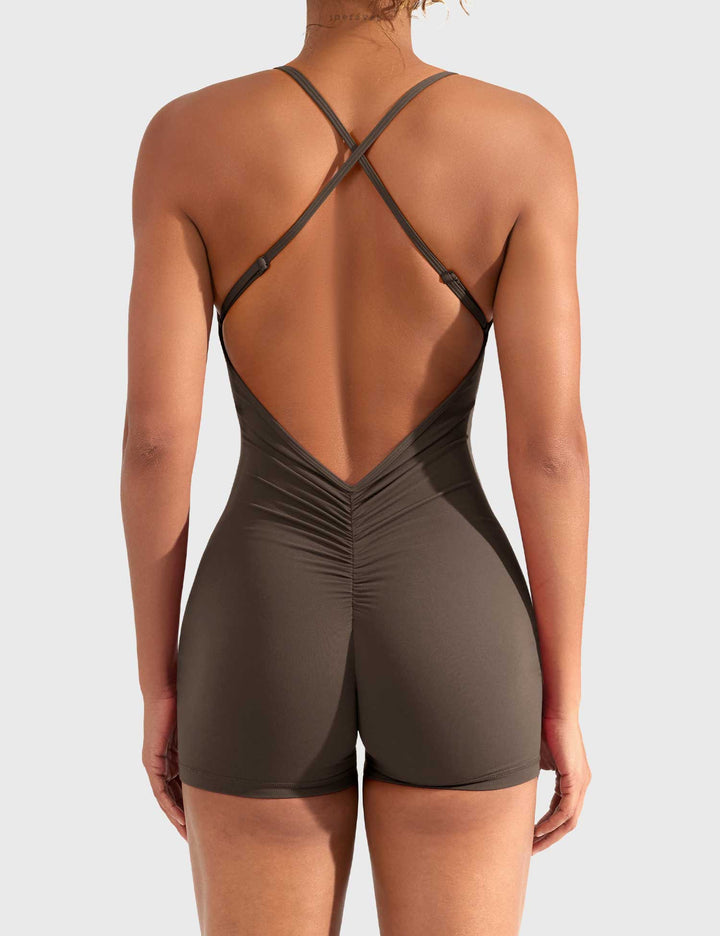 Zoë Ella™ | Liza V-Back Romper