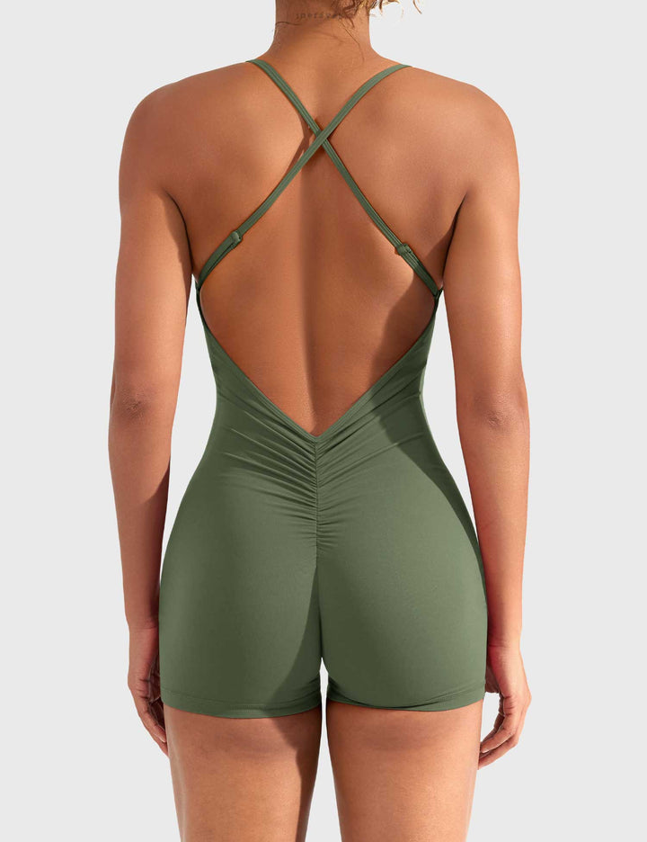 Zoë Ella™ | Liza V-Back Romper