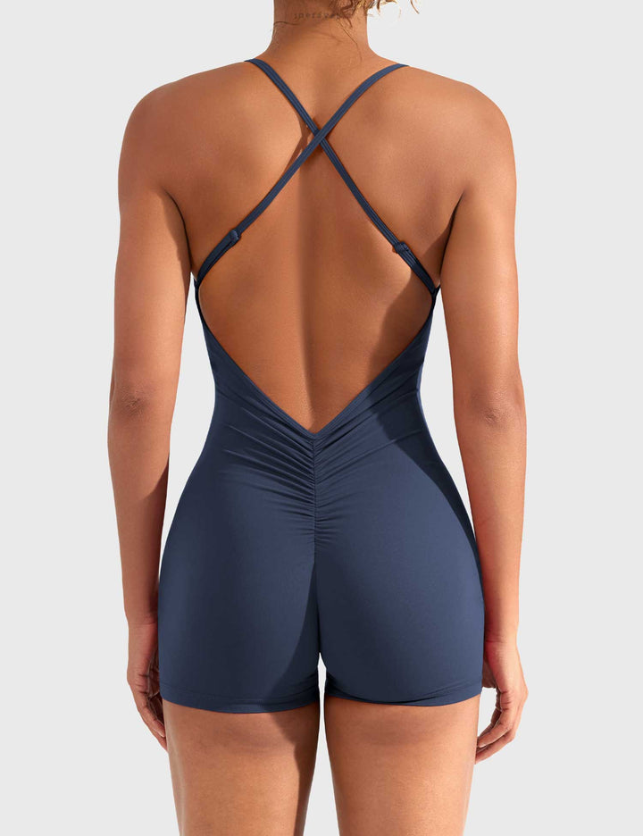 Zoë Ella™ | Liza V-Back Romper